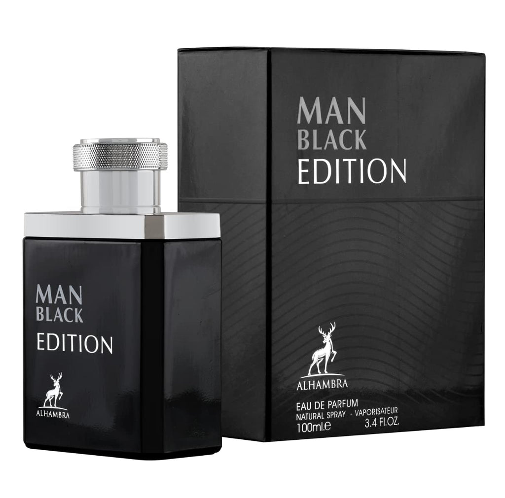 MAISON ALHAMBRA MAN BLACK EDP 3.4 M-0