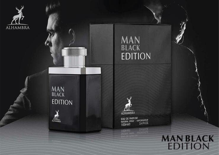 MAISON ALHAMBRA MAN BLACK EDP 3.4 M-3